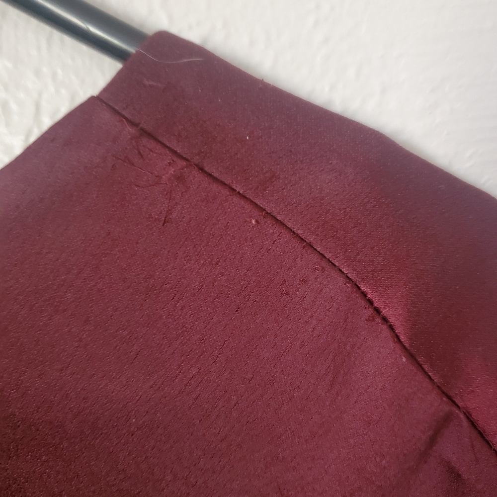 Burgundy floor length formal gown - Picture 7 of 7